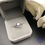 Shipei Created Moissanite Heart Ring for Women Fine Jewelry 100% 925 Sterling Silver Love Heart Ring Anniversary Valentines Gift