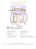 Women's Earrings Set Tassel Pearl Earrings For Women Bohemian Fashion Jewelry 2020 Geometric kolczyki Hoop Earings