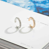 Modyle Vintage Clip on Earrings Crystal Ear Cuff Non Pierced Earrings Nose Ring New Fashion Women Earrings punk rock earcuff
