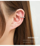 Modyle Vintage Clip on Earrings Crystal Ear Cuff Non Pierced Earrings Nose Ring New Fashion Women Earrings punk rock earcuff